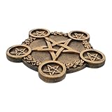 Bougeoir étoile pentacle - il est fait d'un matériau qui peut résister à une utilisation , récipient de bougie décoratif