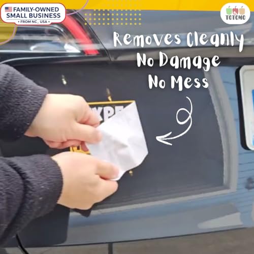 Image of Non-Magnetic Student Driver Sticker for Car New Drivers Vehicle Safety Sign Decal Window Cling Rookie Learner Removable Bumper Stickers Please Be Patient (3pc Set)