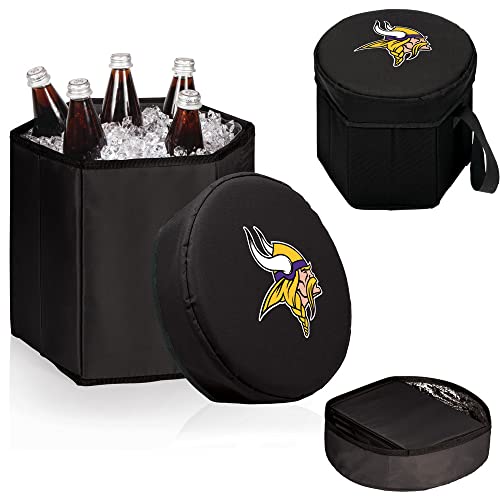 Image of Picnic Time NFL Bongo Portable Soft Cooler & Seat - Beach Cooler Tote - Collapsible Cooler Bag