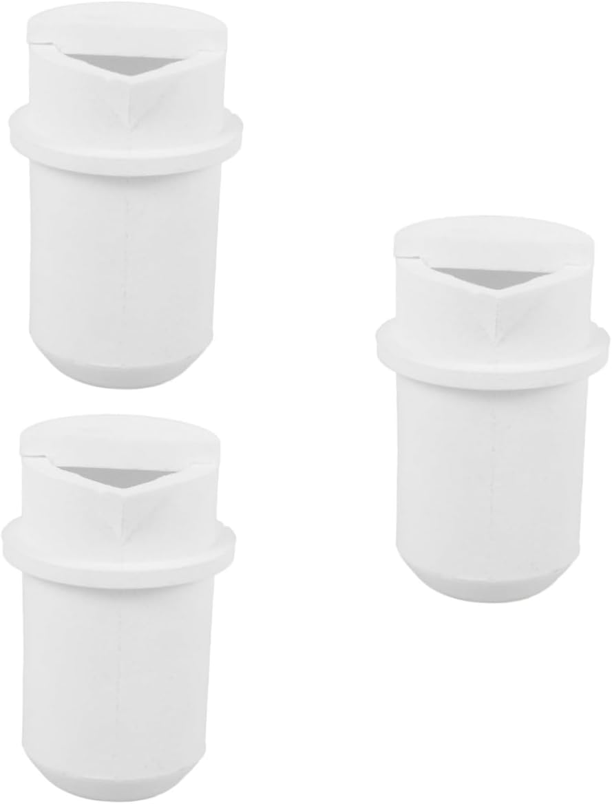 3pcs Quartz Melting Crucible Lid for Jewelry and Metal Casting High Temperature Resistant Design Capacity for Professionals and Hobbyists Metalworking