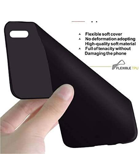 Image of Mobile Back Cover Case for Realme 3 Pro (Silicone Case|CameraProtection|Black SC1510)