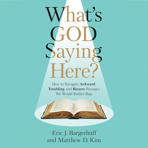 Page de couverture de What's God Saying Here?