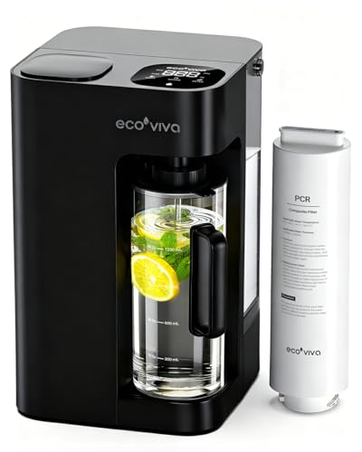 Ecoviva Mate 3 Countertop RO System Black