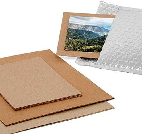 Small Chipboard Sheets - 9" X 12" - .022 - Kraft - Bundle 340 - .030 Thick | Quantity: 340