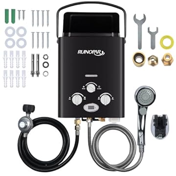 small propane water heater for cabin