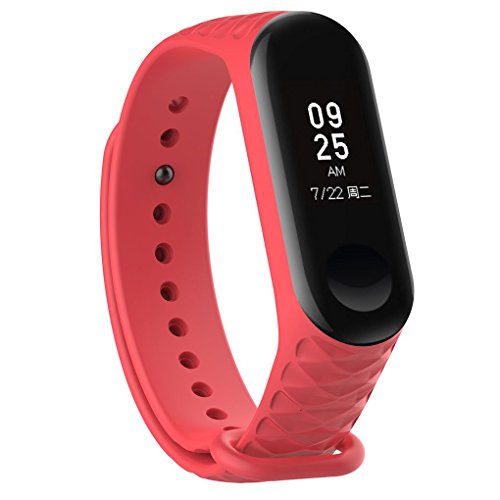YILONG Para Xiaomi Mi Banda 3 TPU Colorido reemplazo de la Correa de Pulsera de Deporte Banda Reloj de Pulsera Cover