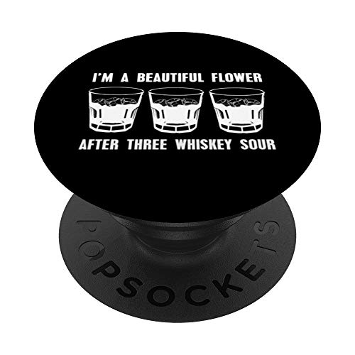 Whisky Agrio Whisky Bebida Whisky Rocas Fan Bourbon PopSockets PopGrip Intercambiable