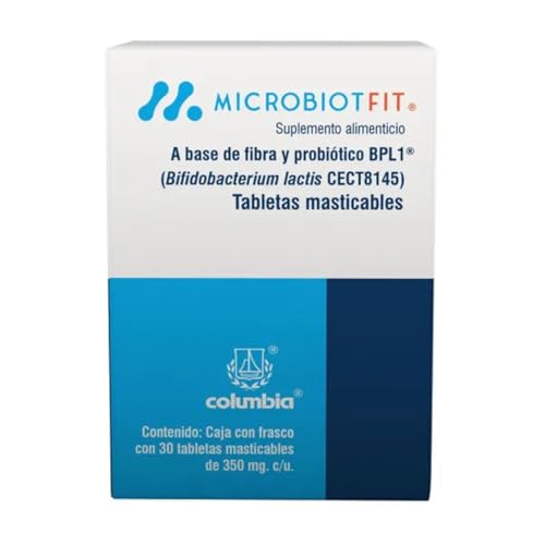 Suplemento Alimenticio Microbiot FIT 30 Tabletas Masticables