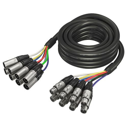 Cable multinúcleo 8 vías Behringer GMX-500 soluciona ruido en manguera XLR