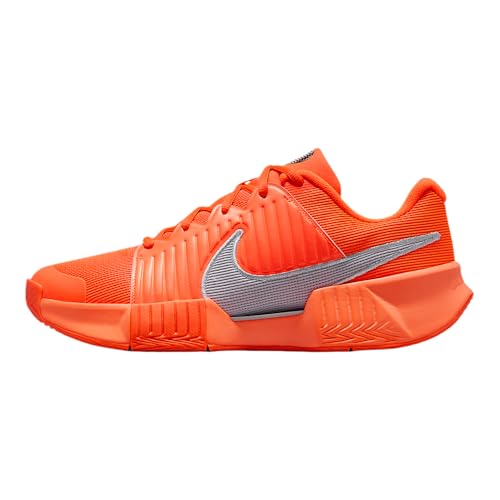 Nike GP Challenge Pro Premium Men's Hard Court Tennis Shoes (Hyper Crimson/Metallic Silver) Size 10