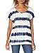 Calvin Klein Performance Women's Tie Dye Stripe Tee