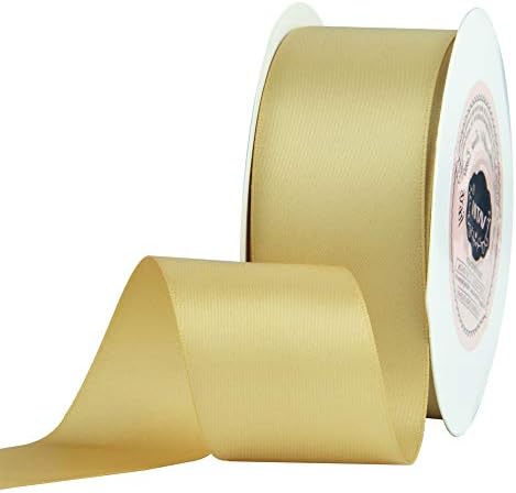 VATIN 6mm Double Faced Red Polyester Satin Ribbon - 45 Metre for Gift Wrapping Ornaments Party Favor Braids Baby Shower Decoration Floral Arrangement Craft Supplies