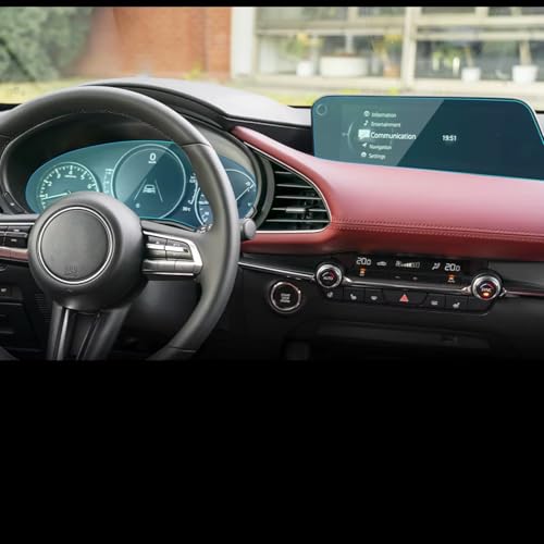 Protecteur écran GPS de voiture console centrale navigation Mazda Axela