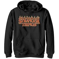 Netflix Sudadera con capucha para niños con logotipo de Stranger