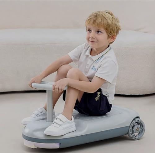 Image of Generic Kids Portable Go Kart w/Mop Attachment, 12V Powered Ride-On Car, 1-5 mph w/Adjustable Speed, Ages 2+!