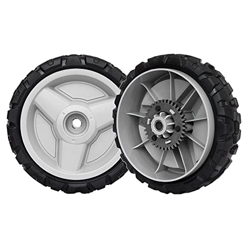 JSXDNWYJ 2-Pack 8-Inch Lawn Mower Drive Wheels for Husqvarna 580365301