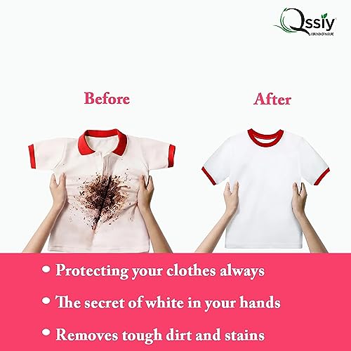 Image of Qssiy Liquid Laundry Detergent 10L Can, Lily, Concentrated Stain Remover for Hand & Machine Wash (Front /Top Load, HE)