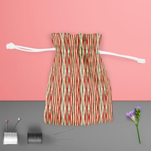 Image of ArtzFolio Vintage Rhombus | Pouch Wrist Potli Bag | Bag for Weddings & Casual Parties