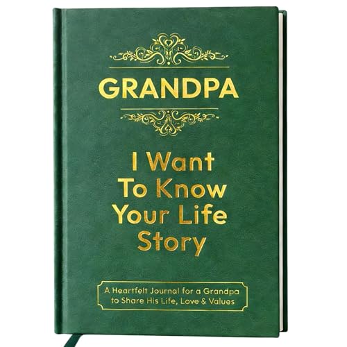 Grandpa Gifts, I Want to Know Your Life Story Leather
