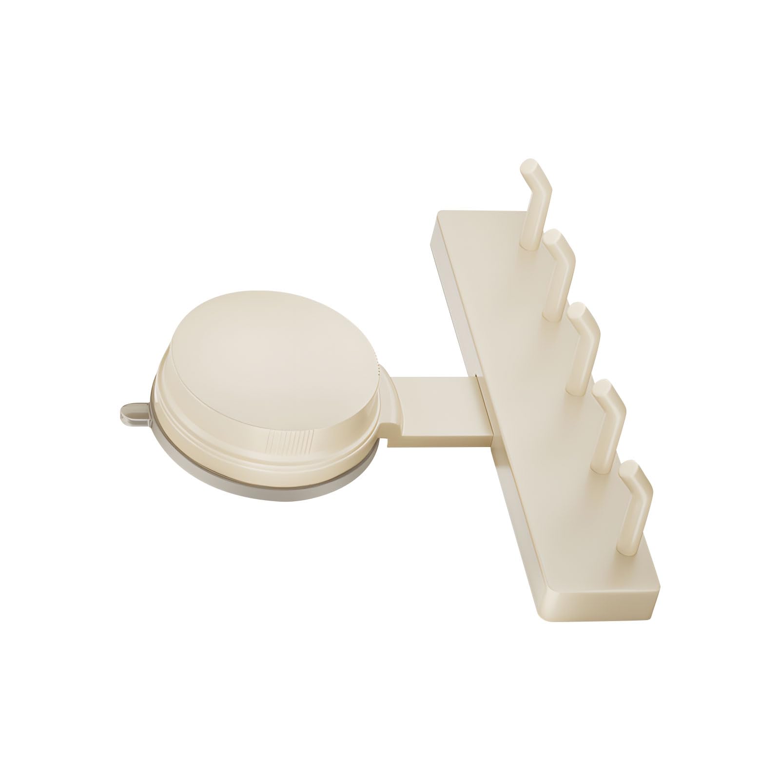 Hsioluted Naibai Strong Adhesive Bathroom Hook Without Drilling Holds Towels Abs Bathroom Hook Shower Wall Mount