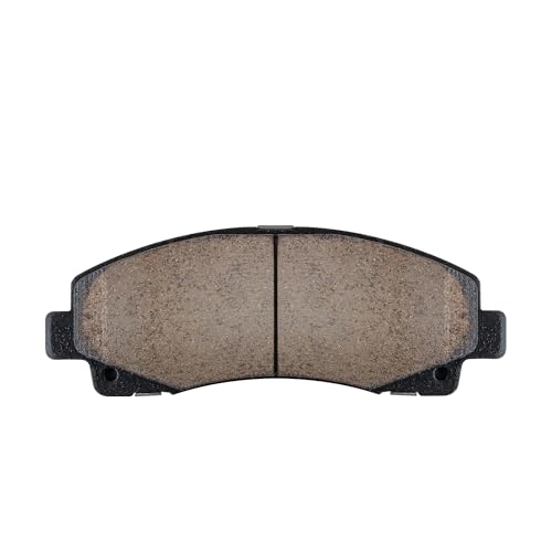 Image of Detroit Axle - Front Ceramic Brake Pads w /Hardware Replacement for Acura TL Honda Ridgeline - 4pc Set