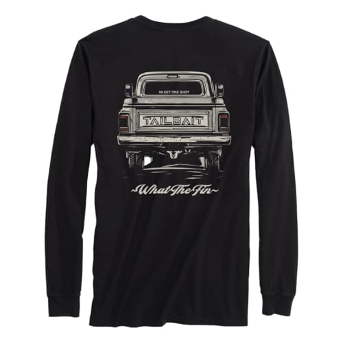Tailbait - Ya Get One Shot - Vintage Truck - Adult Long Sleeve - What The Fin