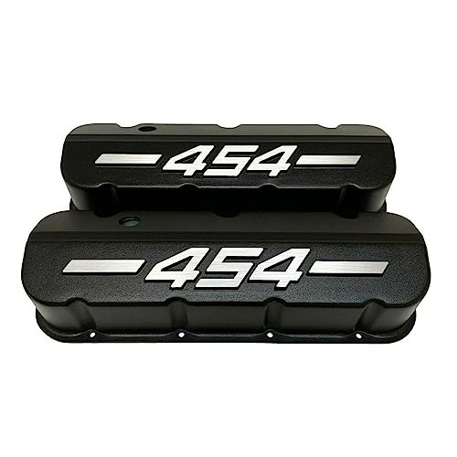 Big Block Chevy Racing 454 Valve Covers (Raised Logo) - Ansen USA