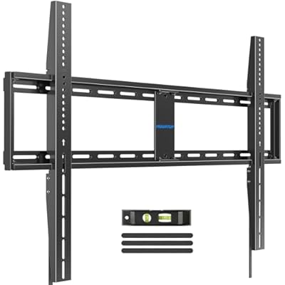 MOUNTUP Fixed TV Wall Mount for Most 55-120" TVs, Heavy Duty Wall Mount TV Bracket with Level Design, Low Profile Space Saving for LED OLED QLED, Max VESA 1000x700mm up to 280 LBS MU0094