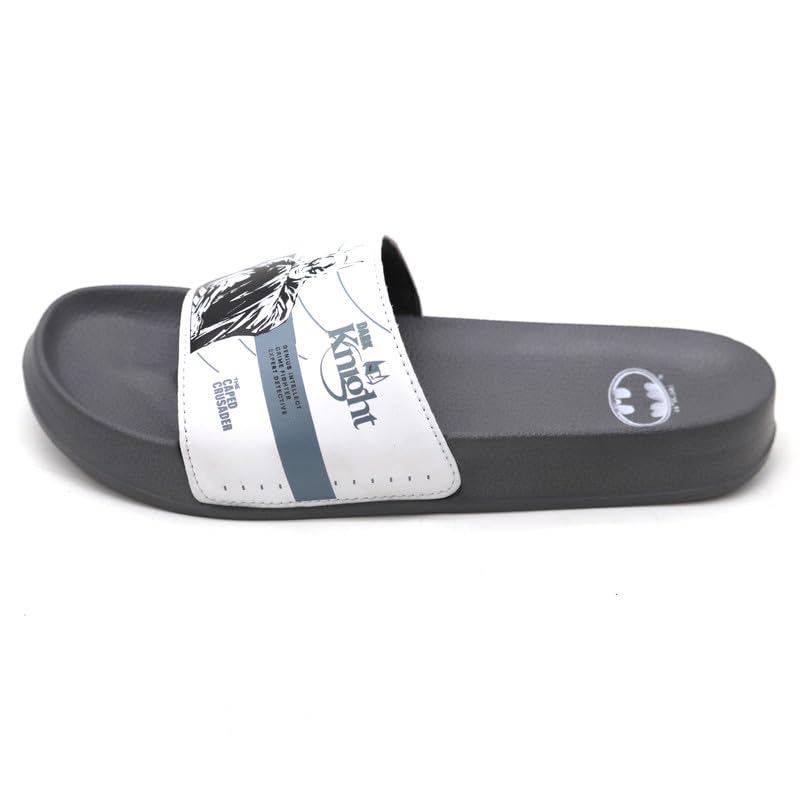 Image of SVAAR Authentic Batman Gotham City Men's Ultra Soft Sliders /Slippers for Men with Soft Cushion | Everyday Flip Flops for Gents /Boys