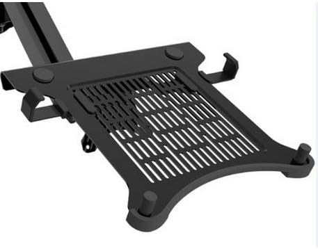Bramley Power Premium LCD LED Monitor Desk Mount Arm Stand Bracket. Very Strong and Light Weight Die-Cast Aluminium supports up to 10Kg 30" monitor with Tilt and Swivel (Laptop Mount)