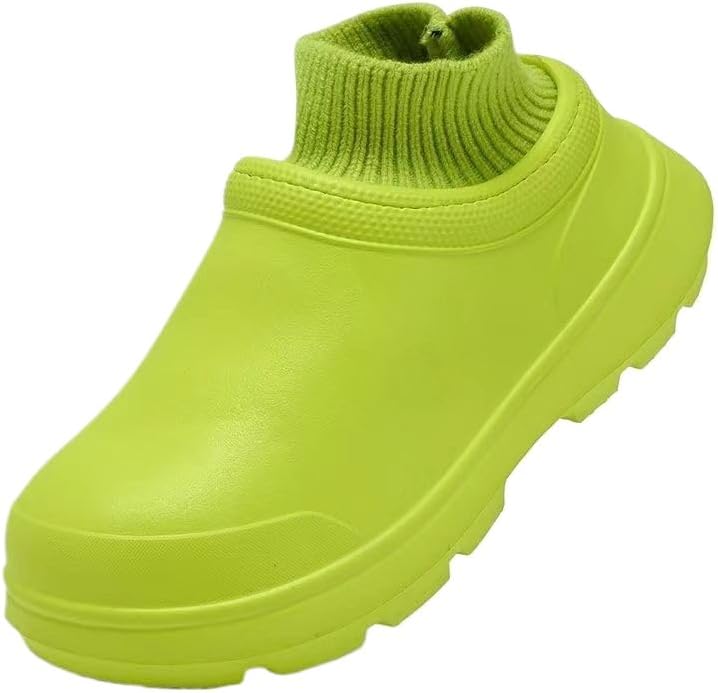 Comfort Knit Chef & Garden Shoes - Waterproof Slip-Ons with Durable Stitching - Solid Colors for All-Weather Work Style