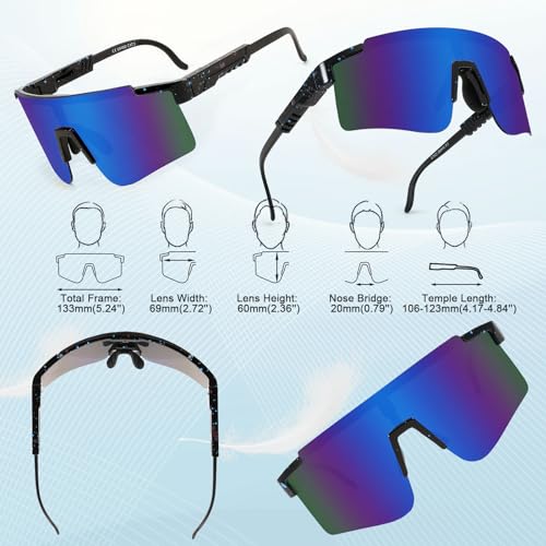 Lunettes de soleil cyclisme enfants 8 a 16 ans 80s