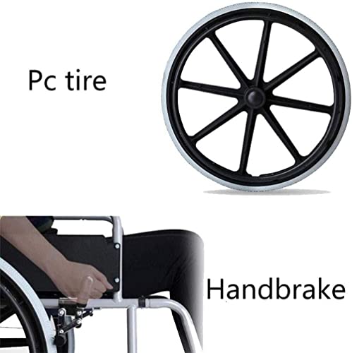 Fauteuil roulant de transport pliant pour simplifier les déplacements difficiles