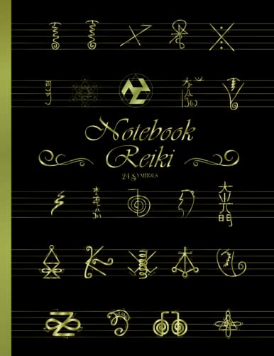 Notebook Reiki | 24 Symbols: Symbol Reiki, Karuna, Shamballa