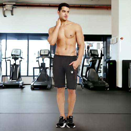 Image of RynoGear Shorts for Men with Zipper Pocket (Pack of 2)