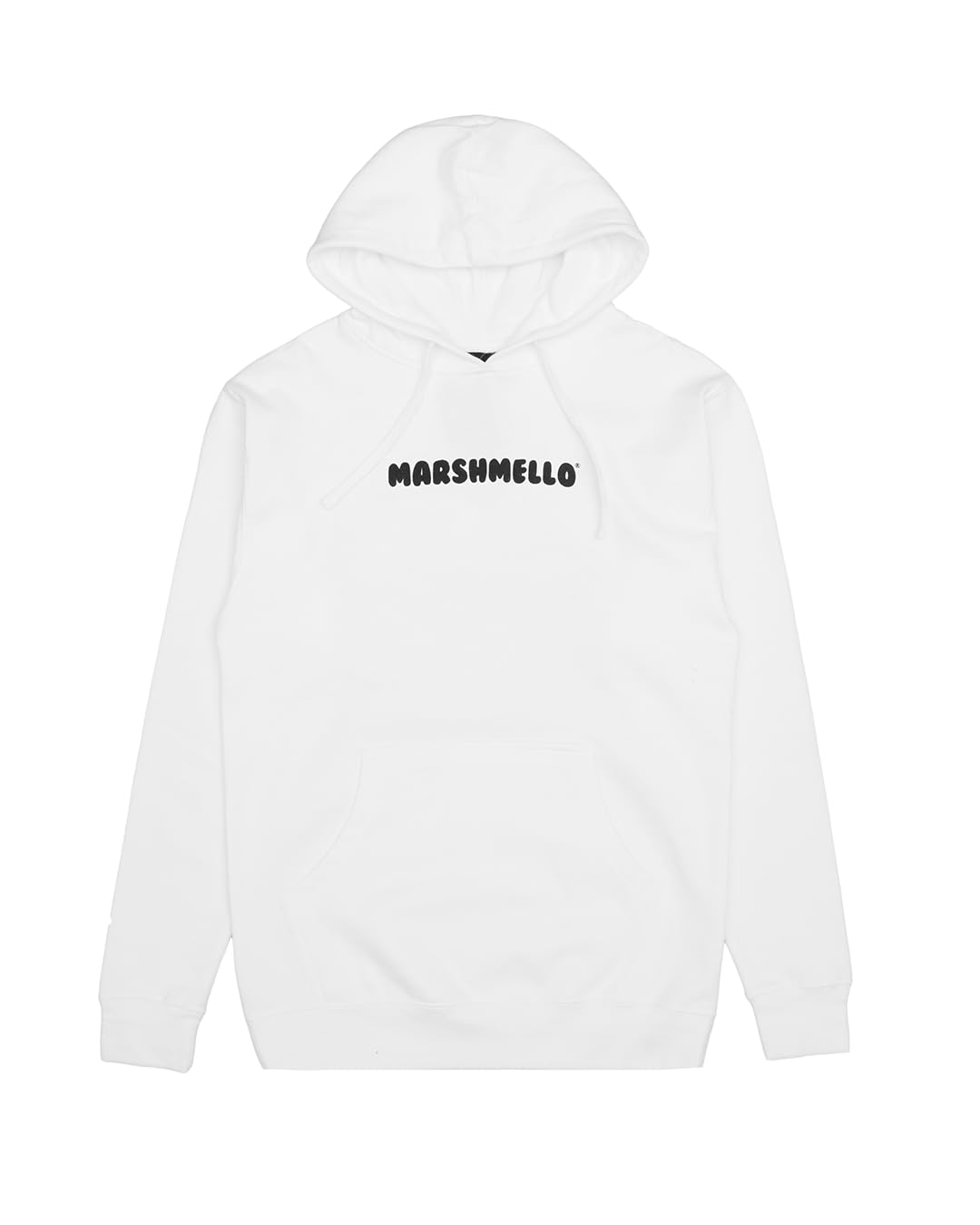 Marshmello - Adult Smile Hoodie - Cotton Polyester Blend, Unisex