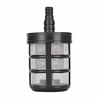 Oumefar 5Pcs Edelstahl Saugschlauch Filter Doppelschicht Wasserpumpe Saugfilter Garten Wasserpumpe Sieb Mesh Filter Sprühzubehör