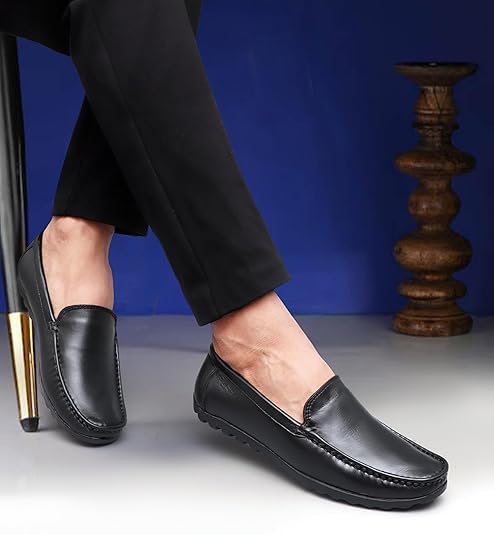Image of ARAMISH Genuine Leather Loafers Shoes for Men