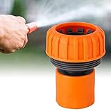 EINFACH EINSTELLBARES SPRAY: Wechseln Sie zwischen einem Hochdruckstrahl, einem mittelschwachen Strahl und feinem Nebel, indem Sie einfach diese klassische Sprühdüse drehen.Eine Druckspitze verhindert effektiv das seitliche Sprühen.