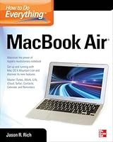 Algopix Similar Product 12 - How to Do Everything MacBook Air How