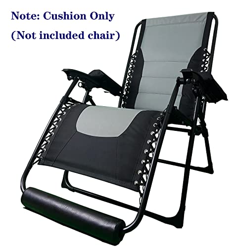 Zero Gravity Chair Cushion For Foot Rest, Universal Oversized Folding Loungers Anti Gravity Recliners Outdoor Chaise Patio Lawn Camping Chairs Footrest Padding For Outside Black #TOP1