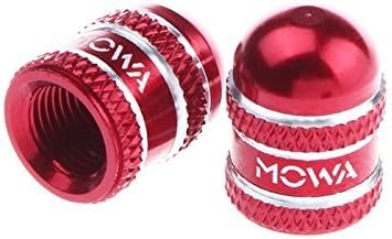 MOWA Bling Bling Aluminum Schrader American Road Mountain Cyclocross Gravel BMX MTB Bicycle Bike Cycling Valve Caps Also for Car Motor Motorcycle Scooter Tire Tubes use