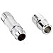 Repl. Short/Long Chrome Heater Hose Fitting Kit, 3/4 Inch Hose