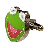 Manschettenknöpfe Muppet The Muppets-Kermit und Manschettenknöpfe im Set
