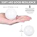 STARBOLO 100 Ball Pit Balls for Toddlers - BPA Free 2.16in Plastic Pit Balls White Ball Pit Balls Ocean Balls Ideal Gift for Toddlers Babies Play Tent Ball Pit Toys (White).