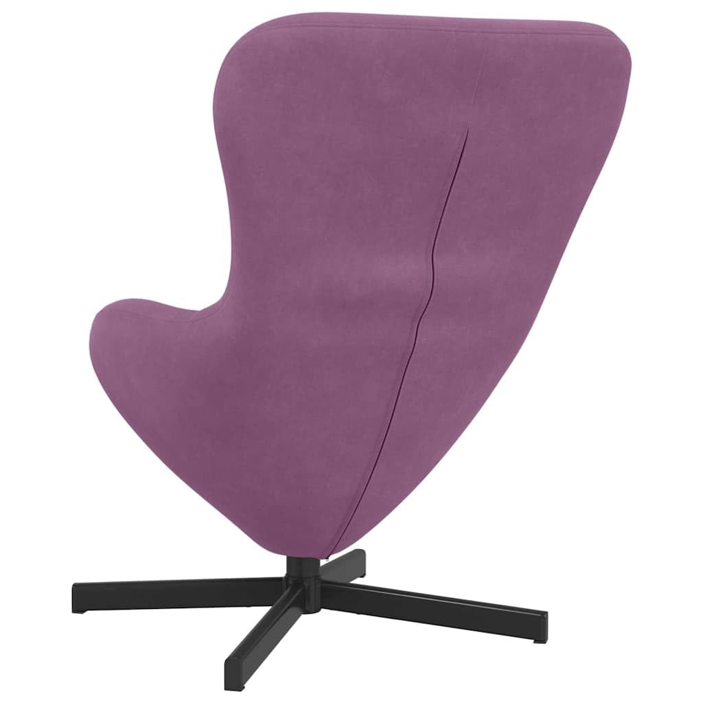 Poltrona girevole in velluto, moderna, 63 x 73 x 90 cm, colore