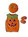Little Fancy Baby Boy Girl Halloween Outfit Pumpkin Costume (Green,0-6 Months)