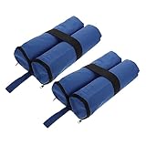 Kisangel 2stücke Zeltstangen-fixiertasche Aus Überdachungsgewichte Als Sandsäcke Für Outdoor-nutzung Rahmen-sandsack Mit Winddichtem Design Für Camping Und Verschiedene Wetterbedingungen