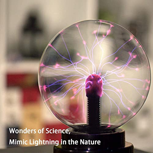 Image of SCILLA Mini Magic Tesla Coil Plasma LED Lamp - Touch Sensitive Plasma Ball (USB Powered Or Battery Operated)