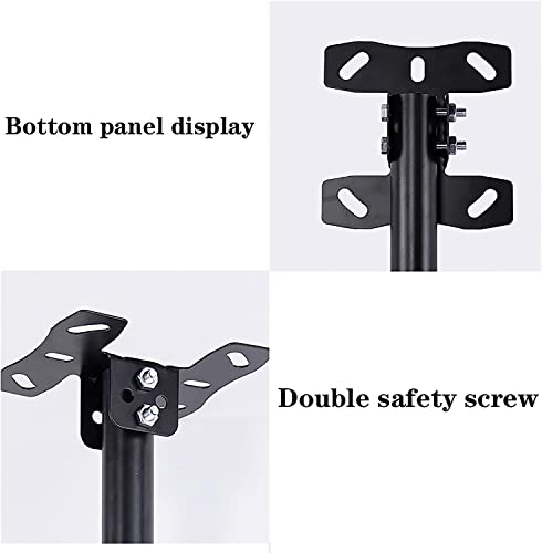 Support TV robuste en acier pour moniteurs plats de 32" max - 8